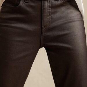 Banana Republic Brown Coated Jean SUPER SOFT